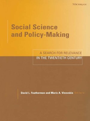 cover image of Social Science and Policy-Making
